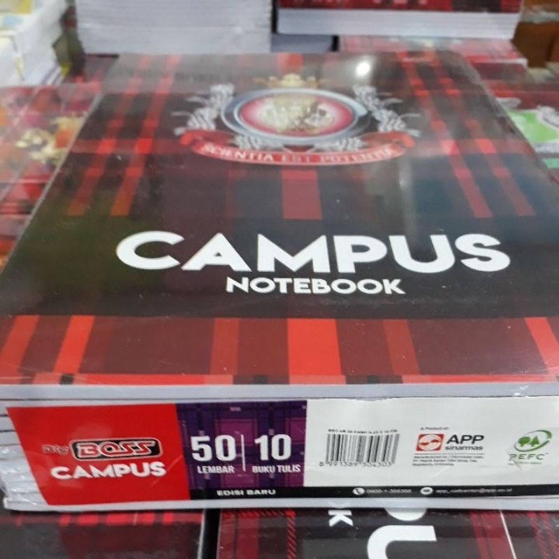 Jual Buku Tulis Campus Murah Lembar Buku Tulis Campus Boxy