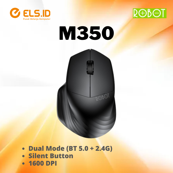 Jual Mouse Robot M Silent Click Dual Mode Bluetooth Wireless