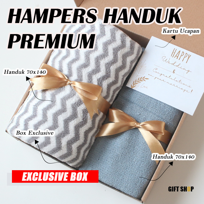 Jual Kado Pernikahan Gift Box Nikahan Sahabat Hampers Handuk Couple