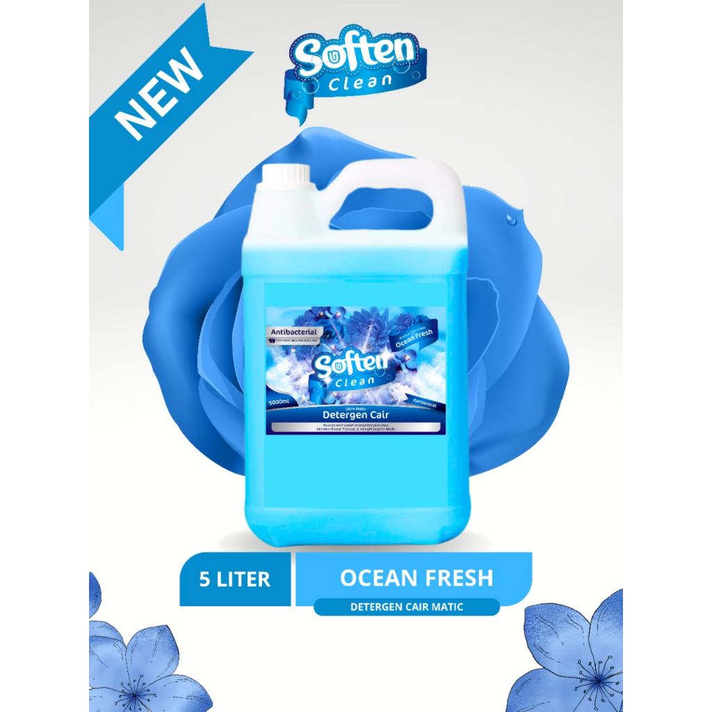 Jual Soften Clean Deterjen Cair Laundry Premium Liquid Detergent