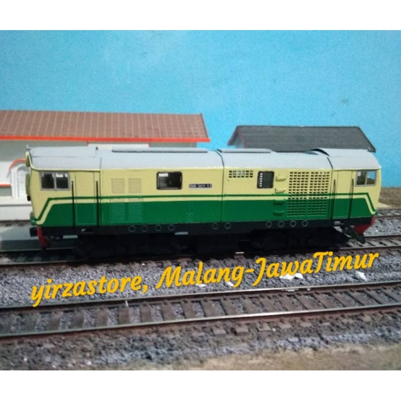 Jual Miniatur Lokomotif Bb Livery Pjka Dummy Tanpa Mesin Shopee