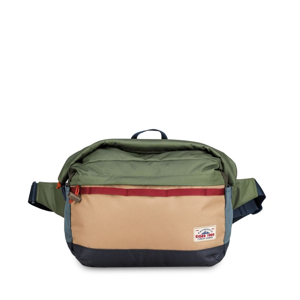 Jual EIGER Z WEEKENDER SHOULDER ROLL TOP 1F GREEN Shopee Indonesia