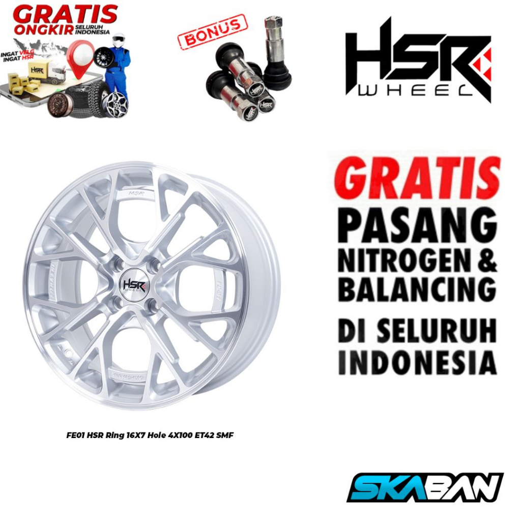 Jual Velg Mobil Ring Fe Hsr R X H X Et Smf Shopee Indonesia