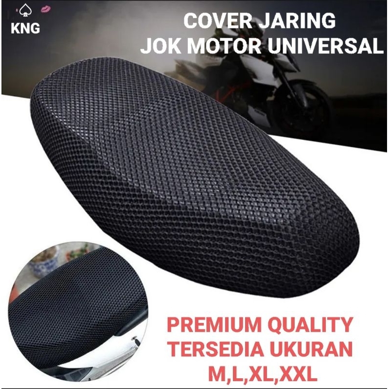 Jual Cover Jaring Jok Sepeda Motor Anti Panas Melindungi Dari Cakaran