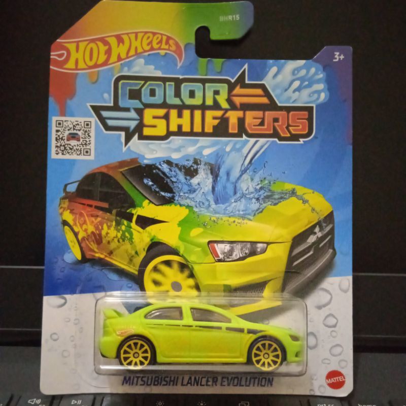 Jual Hot Wheels Mitsubishi Lancer Evolution Color Shifter Shopee