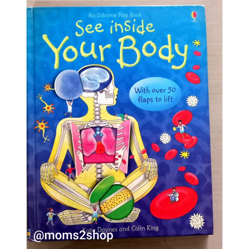 Jual See Inside Your Body Usborne Book Original Shopee Indonesia