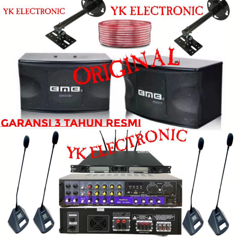 Jual Paket Sound System Conference Wireless Mic Dusenberg Speaker Bmb