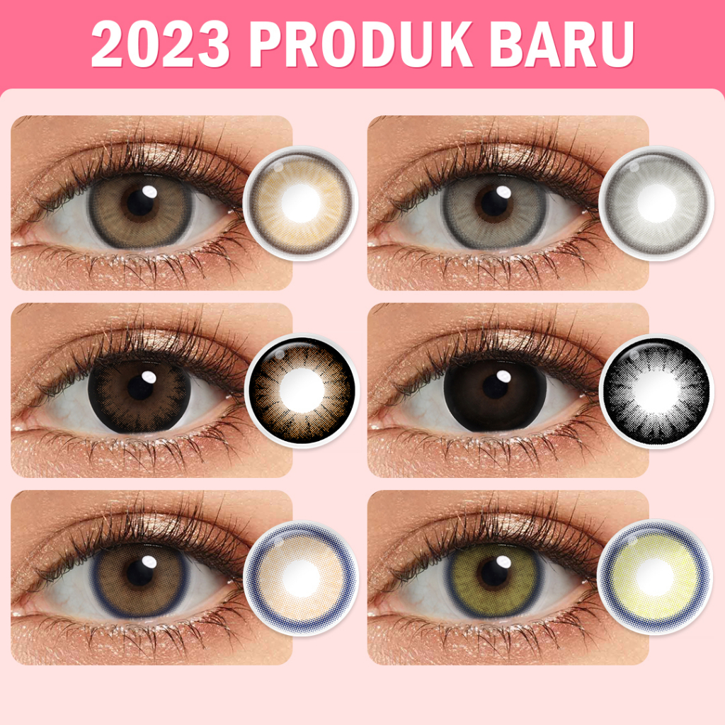 Jual Softlens Normal Mata 16mm Big Eyes Hitam COD Softlens Brown Lensa