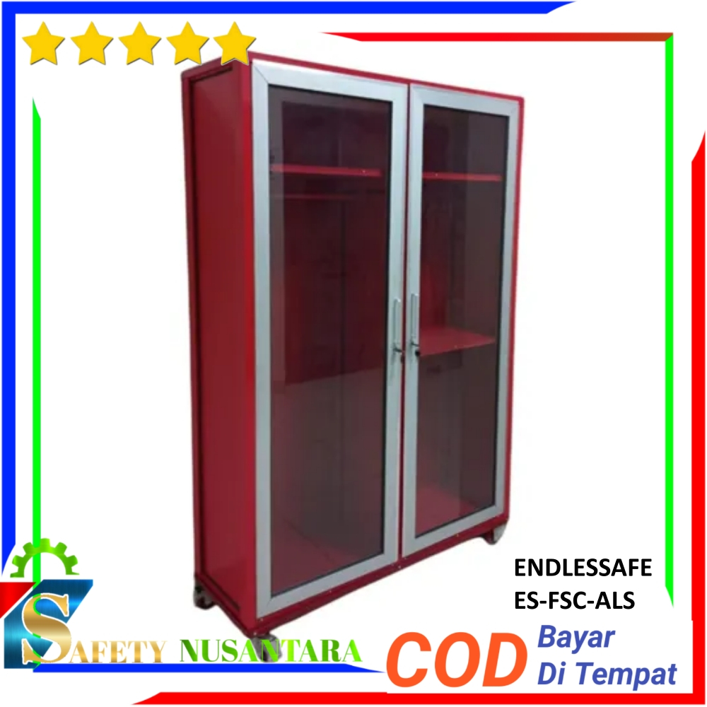 Jual Lemari Safety Pemadam Kebakaran APD Fire Cabinet Alumunium