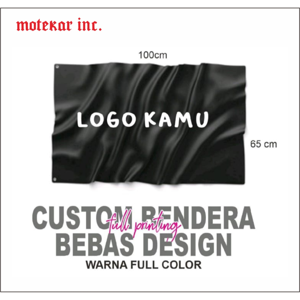 Jual Cetak Bendera Custom Kain Satin Full Color Shopee Indonesia