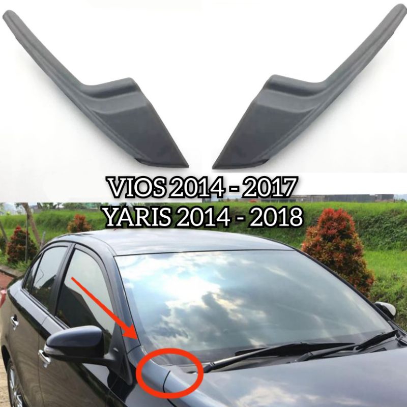 Jual Cowl Cowel Ventilator Vios Limo Tutup Cover Panel Wiper Sudut Kaca