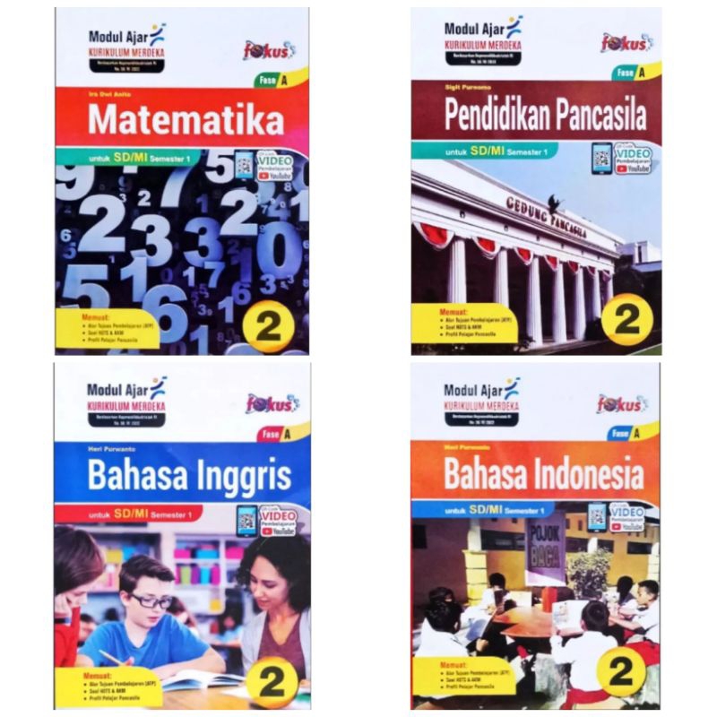 Jual Buku Lks Fokus Sd Mi Klas Kelas Kurikulum Merdeka Kumer