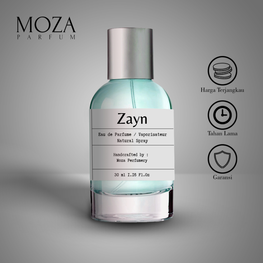 Jual MOZA PARFUM MINYAK WANGI PRIA VIRAL INSPIRED BY MAHER ZAIN TAHAN