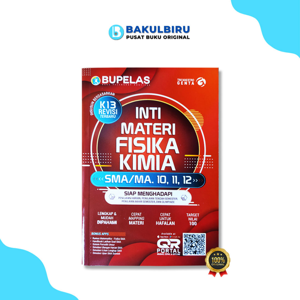 Jual Buku Pelajaran Sma Buku Rumus Sma Inti Materi Fisika Kimia Sma