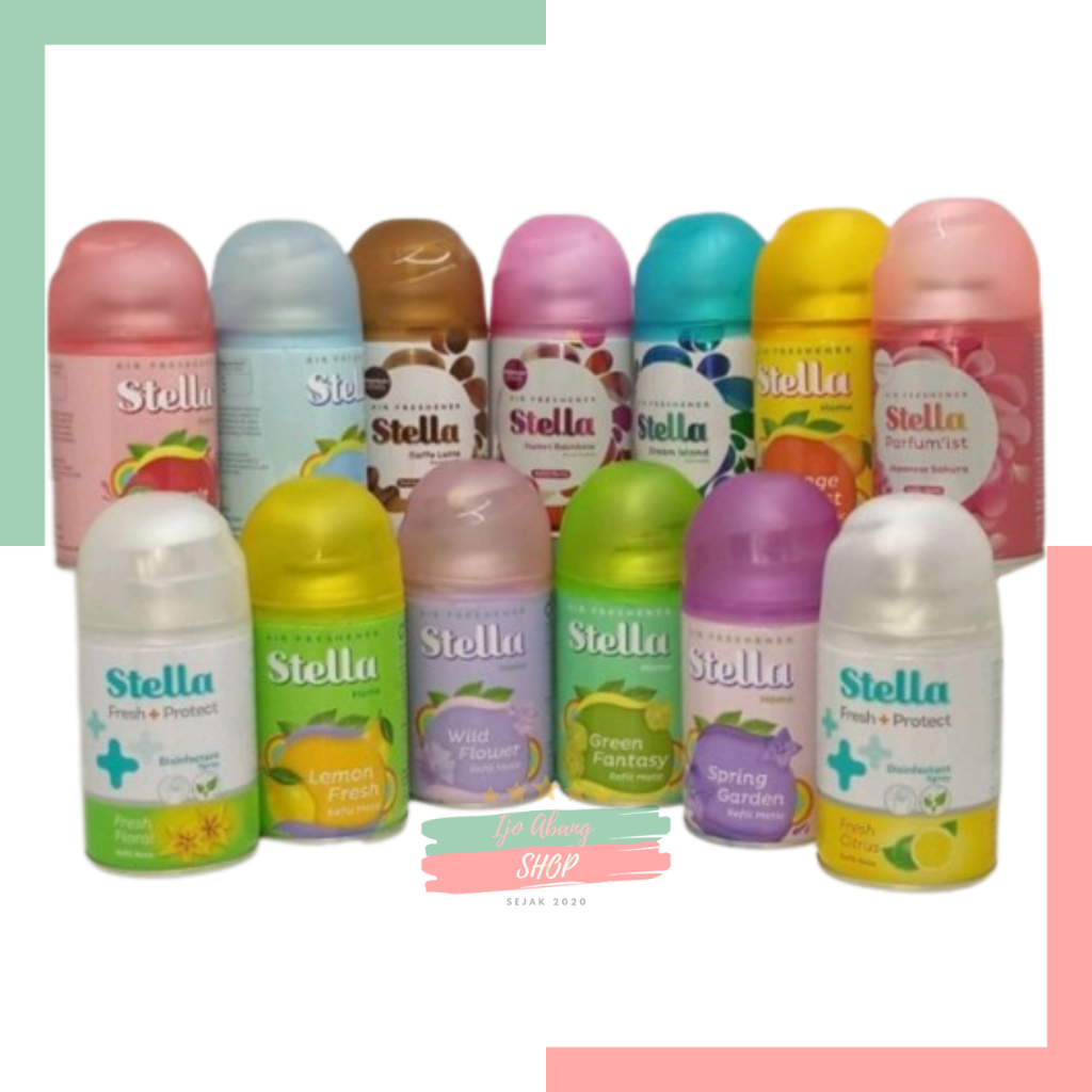 Jual Stella Refill Matic 225ml Isi Ulang Pengharum Ruangan Semprot