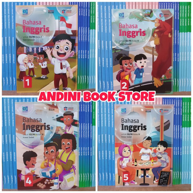 Jual Buku Bahasa Inggris Kelas Sd Mi Kurikulum Merdeka Grafindo