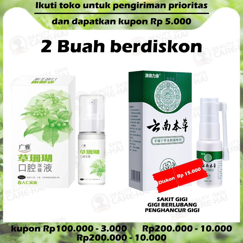 Jual Mouth Spray Mouth Ulcer Obat Sariawan 30ml Sore Throat Relief