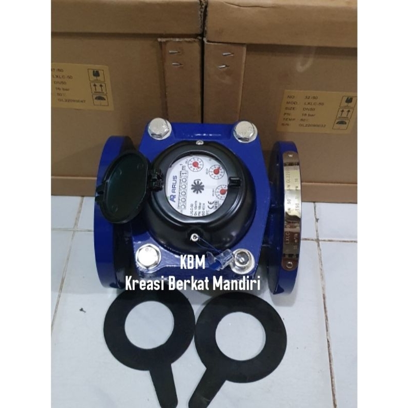 Jual Water Meter Inch Dn Meteran Air Inch Flow Meter Air