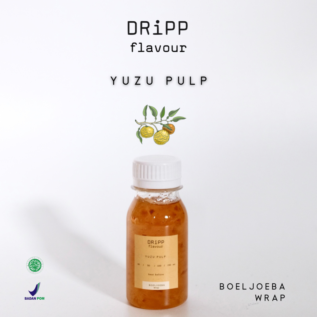 Jual Dripp Yuzu Fruit Pulp Repack 30 50 100 G Shopee Indonesia