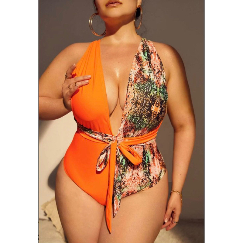 Jual Bikini Big Size Plus Size Swimwear Swimsuit Baju Renang Jumbo