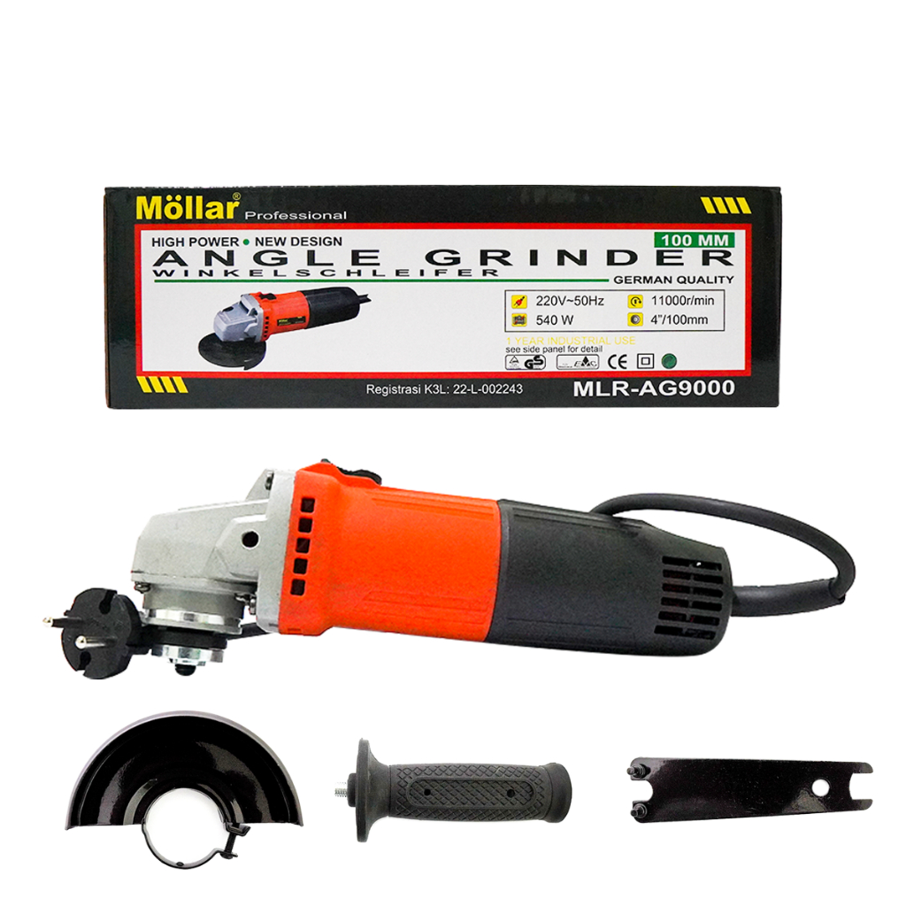 Jual Mollar Ag Mesin Gerinda Tangan Angle Grinder Mm