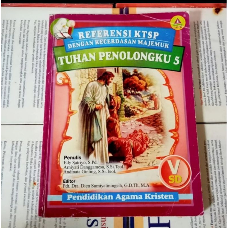 Jual Buku Original Pendidikan Agama Kristen Sd Kelas Shopee Indonesia