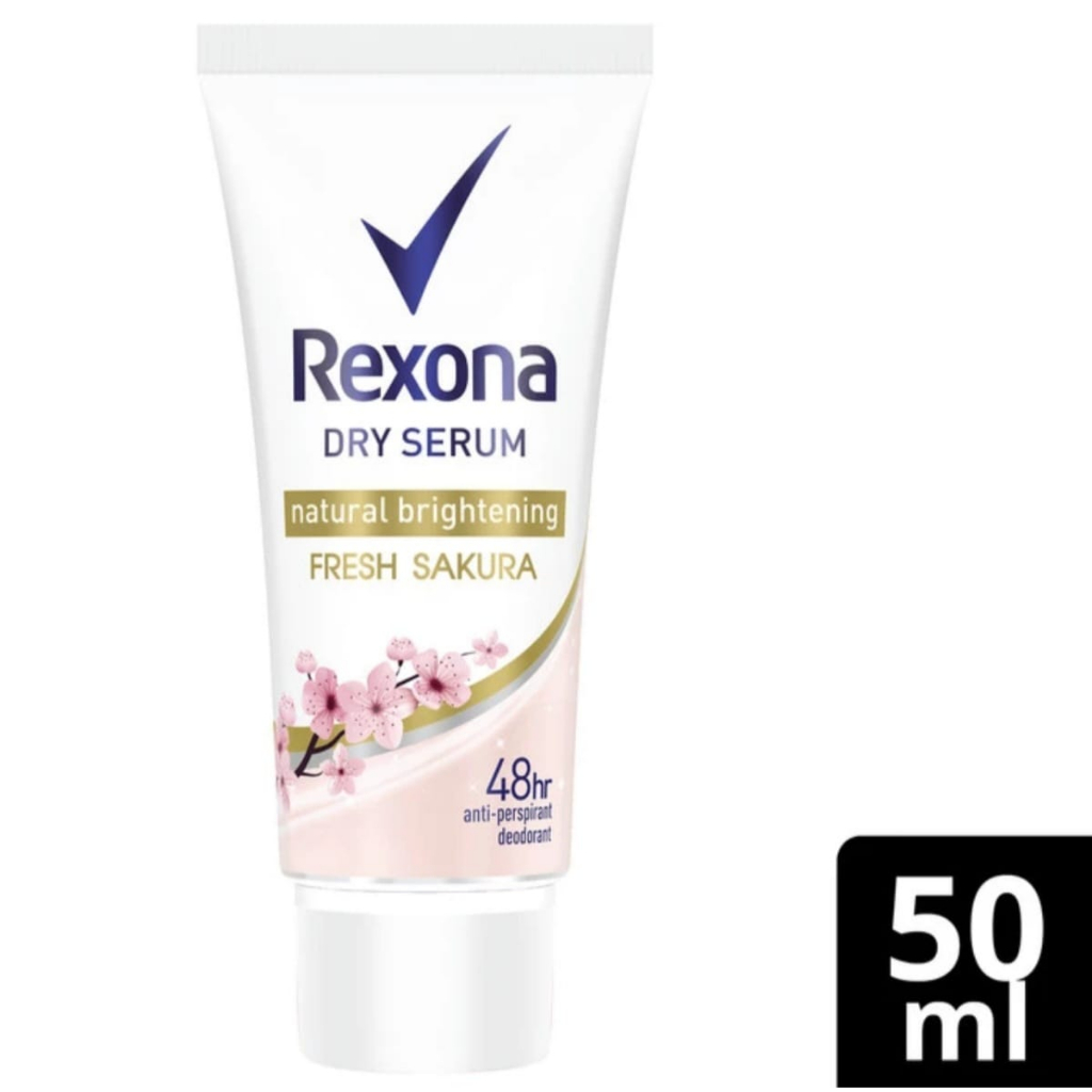 Jual Rexona Women Dry Serum Fresh Sakura 50Ml Cream Pencerah Ketiak