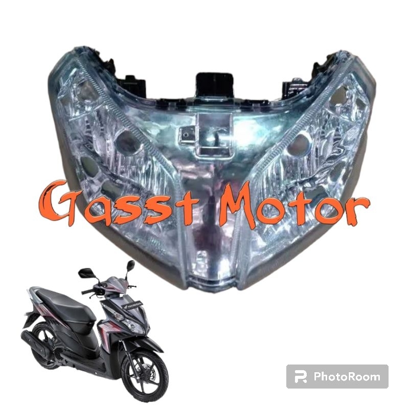 Jual Reflektor Mika Lampu Depan Vario Teckno Tekno 110 Karbu Shopee