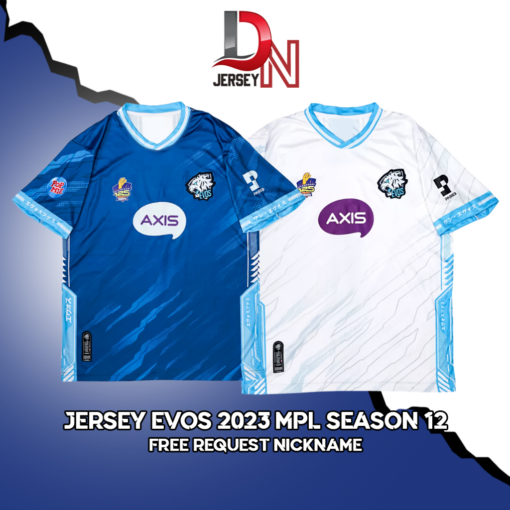 Jual Jersey Evos Baju Kaos Evos Season Free Custom Nickname