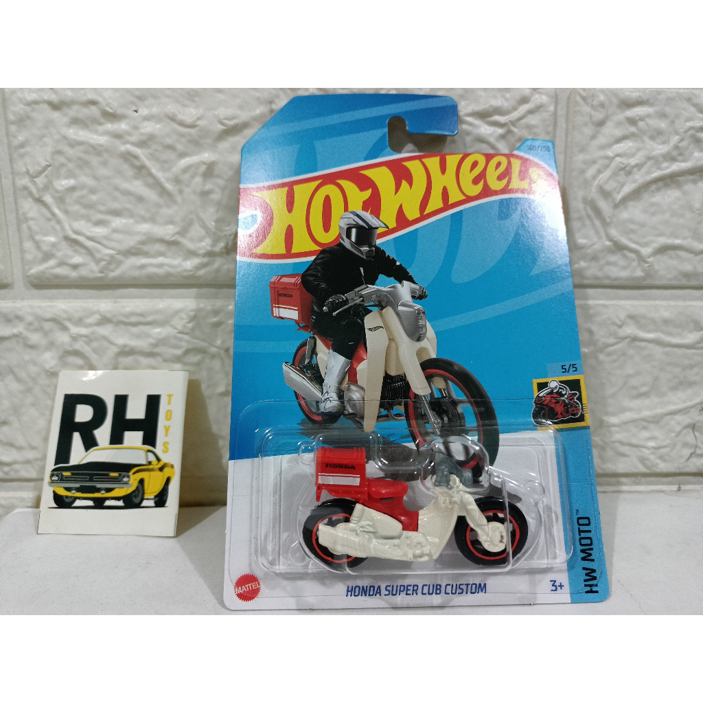 Jual Hot Wheels Honda Super Cub Custom Shopee Indonesia