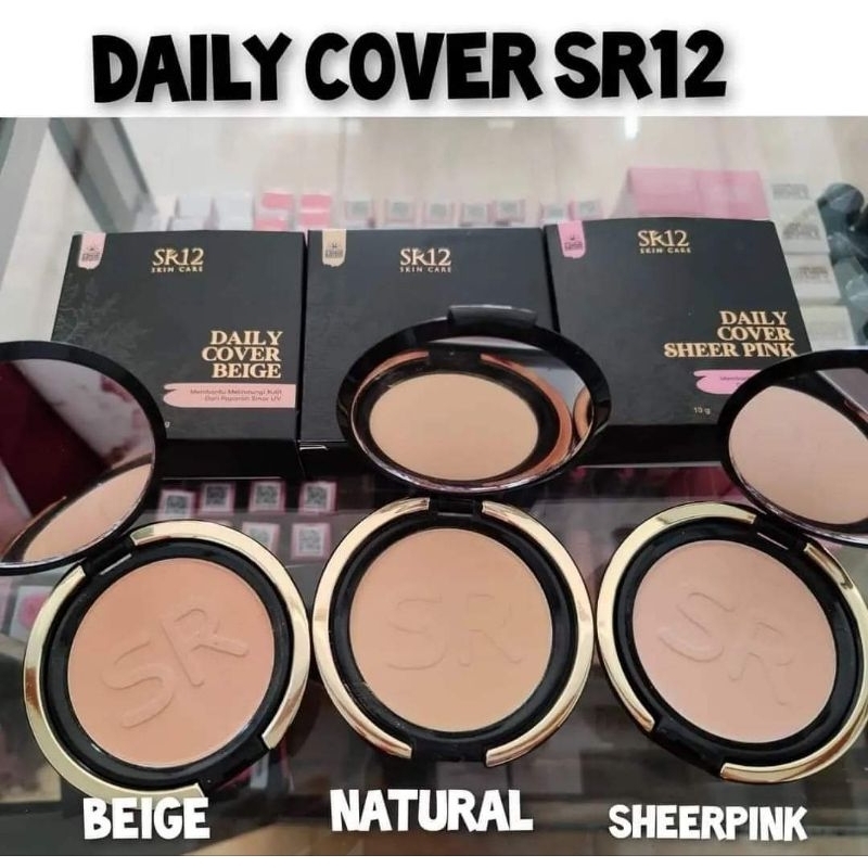 Jual Daily Cover Natural Sr Bedak Padat Anti Luntur Seharian