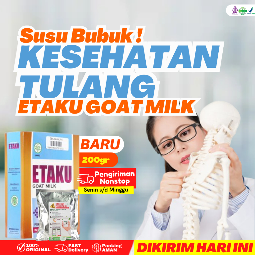 Jual Susu Bubuk Tinggi Kalsium Protein Vitamin D Kesehatan Tulang