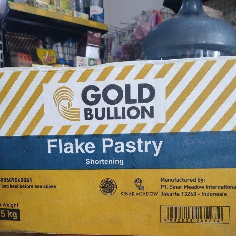 Jual Mentega Margarine Flake Pastry Gold Bullion Gr Repack Shopee