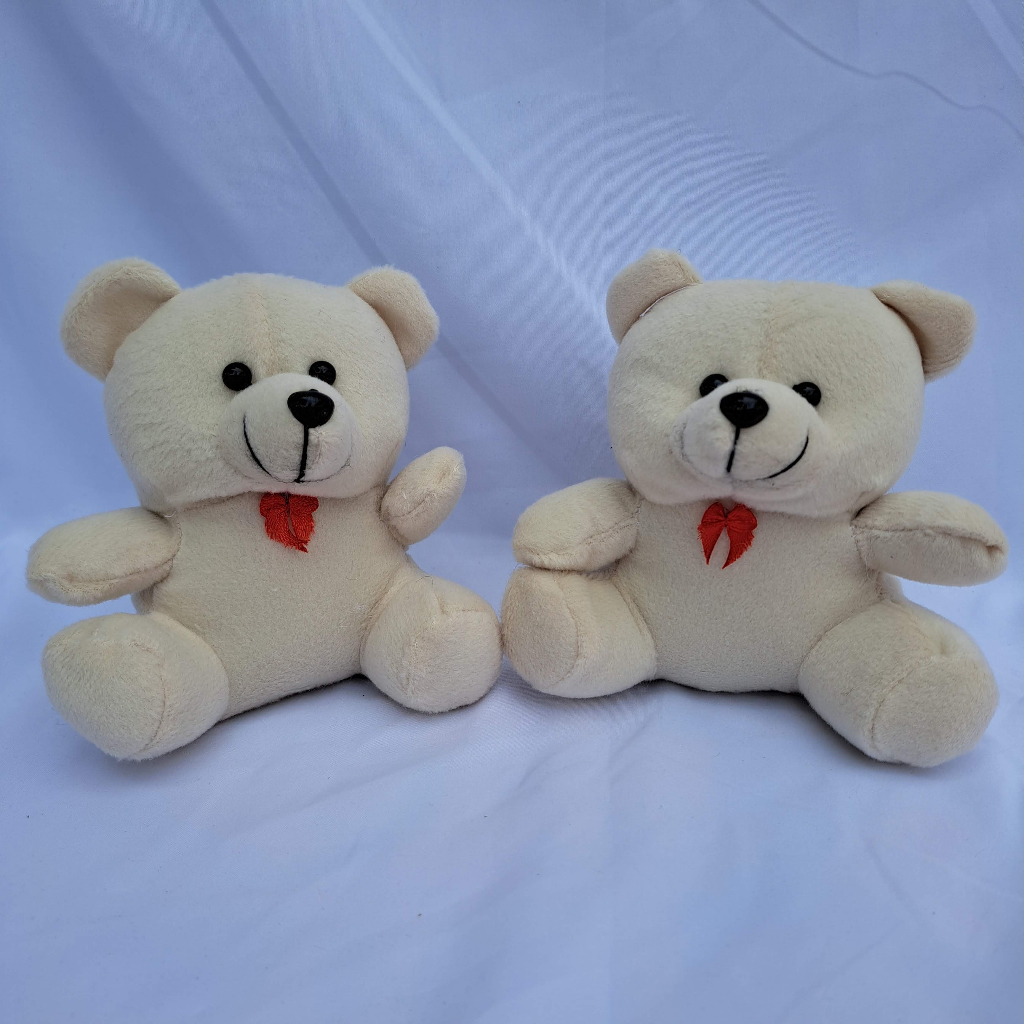 Jual Boneka Bear Beruang Teddy Polos 15 Cm Shopee Indonesia