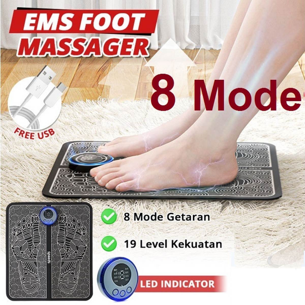 Jual Ems Foot Massage Alat Pijat Elektrik Kaki Terapi Akupuntur