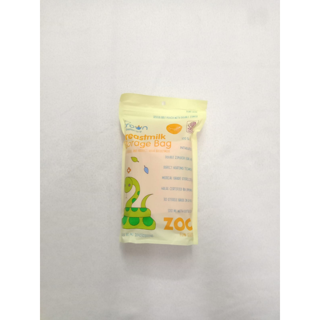 Jual CROWN Snuggle Kantong Asi 120ml 30pcs Breastmilk Storage 6138