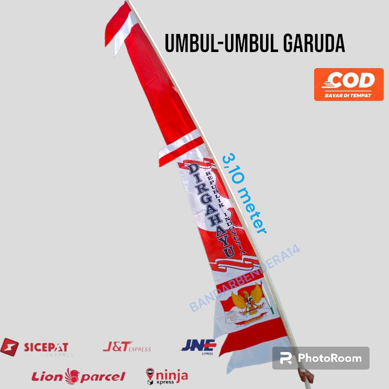 Jual Bendera Umbul Bandir Dirgahayu Shopee Indonesia