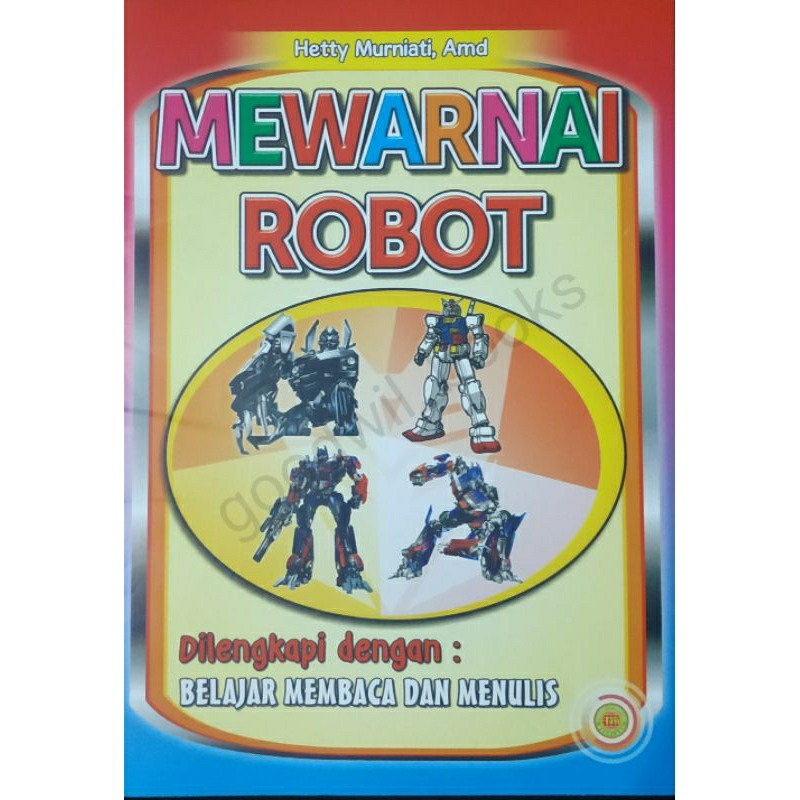 Jual Mewarnai Robot Shopee Indonesia