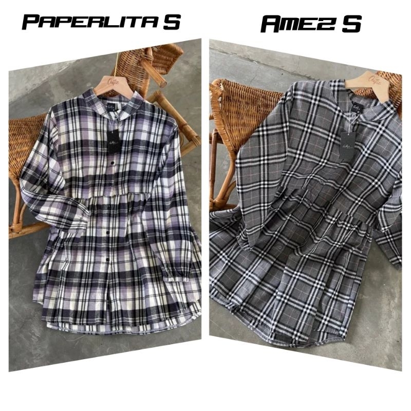 Jual ADYRA FLANEL TUNIK BY OUTFIX Shopee Indonesia