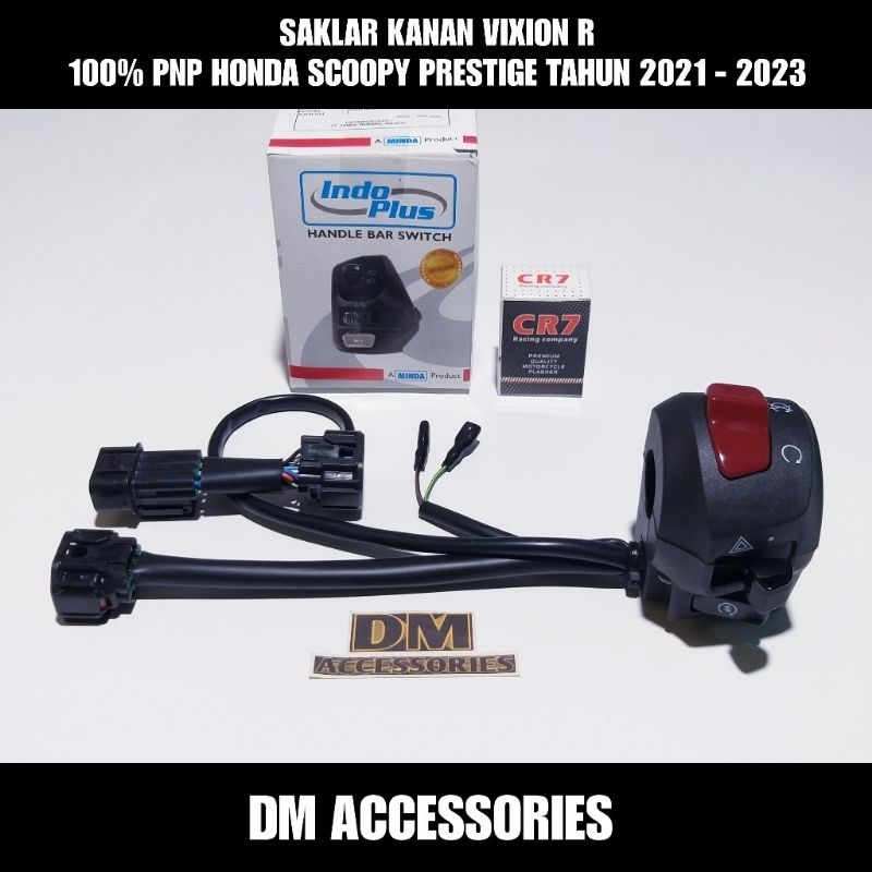 Jual Saklar Kanan Vixion R Original Minda Pnp Honda Scoopy