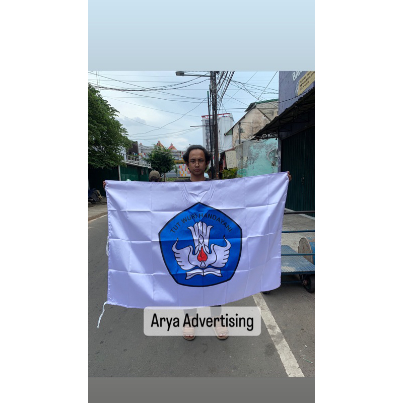 Jual Bendera TUT WURI HANDAYANI Ukuran 90x135 Shopee Indonesia