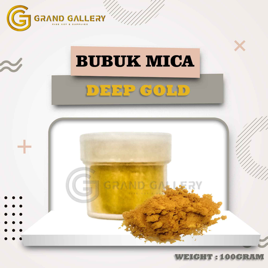 Jual Gr Natural Mica Pigmen Bubuk Mica Metallic Powder Pewarna