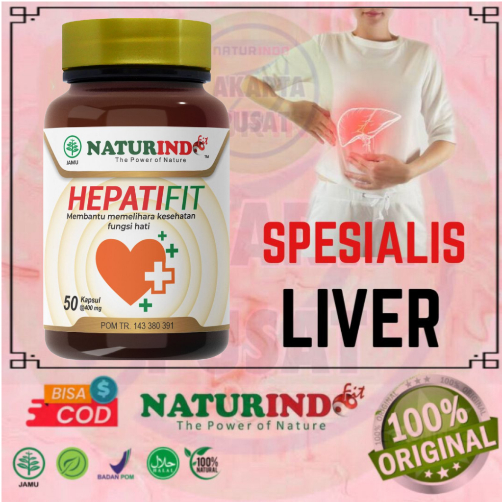 Jual Naturindo Hepatifit Herbal Obat Alergi Liver Yang Bengkak