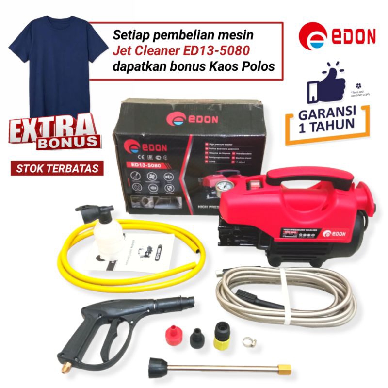 Jual Mesin Jet Cleaner Edon Ed Steam Cuci Motor Mobil Ac Edon