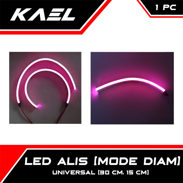 Jual LED Alis 30 CM DRL Motor Mobil Lampu Fleksibel Waterproof Mode