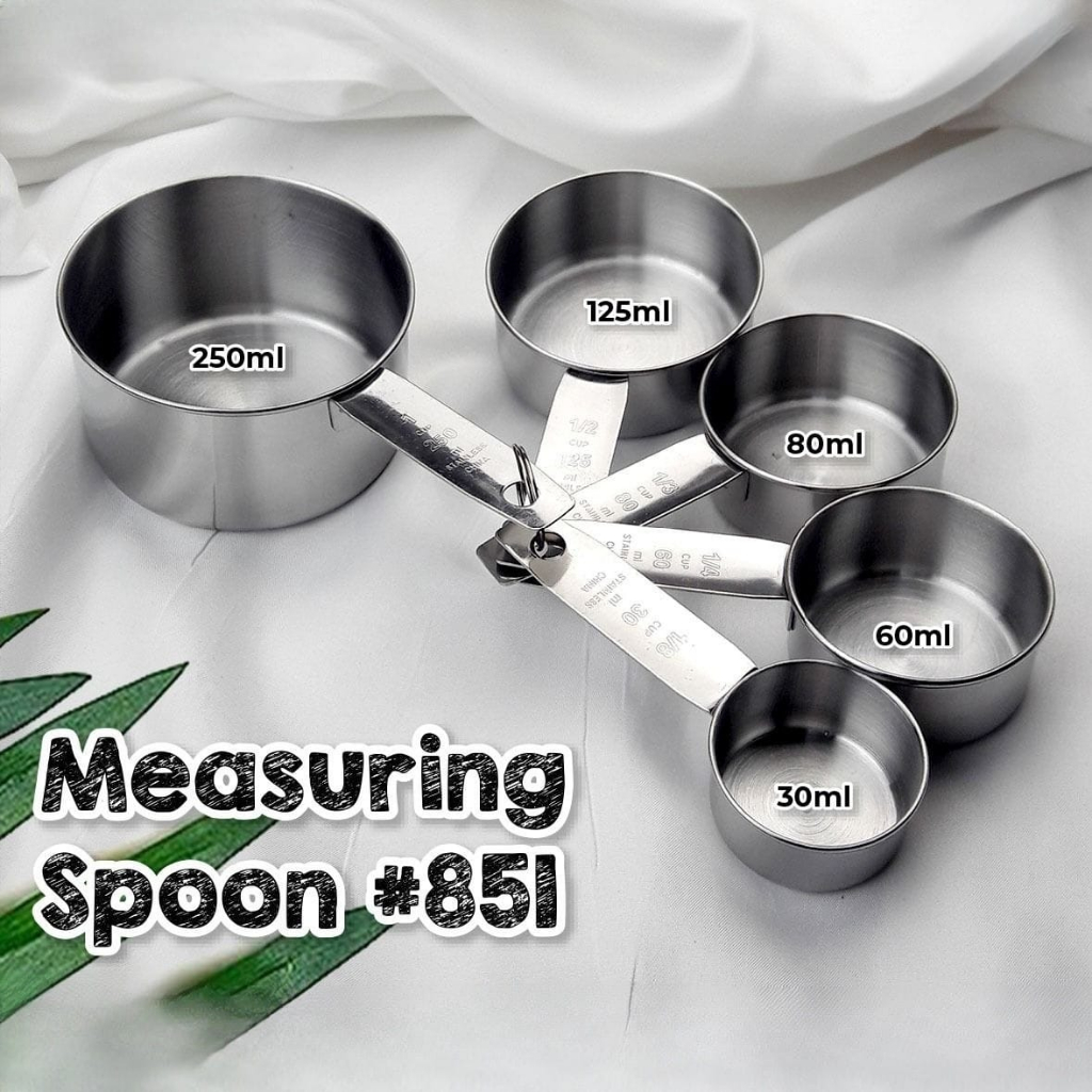 Jual Sendok Takar Ukur Measuring Spoon 851 1 Bal 6 Set Shopee