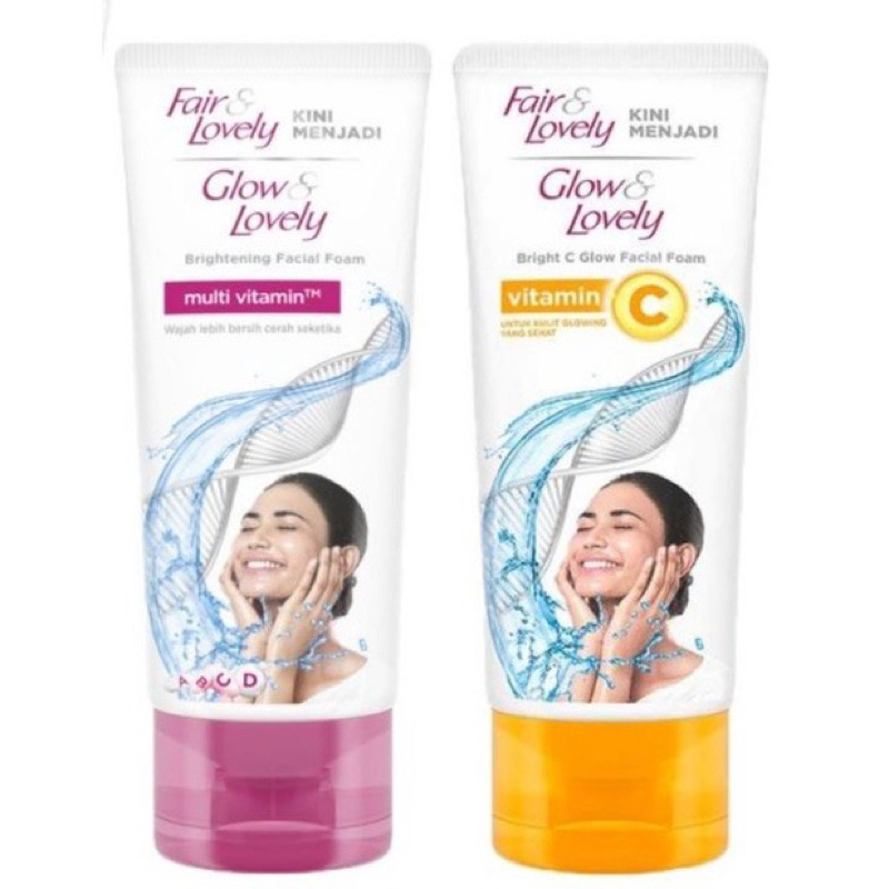 Jual FAIR LOVELY FACIAL FOAM 100GR GLOW LOVELY FACIAL FOAM