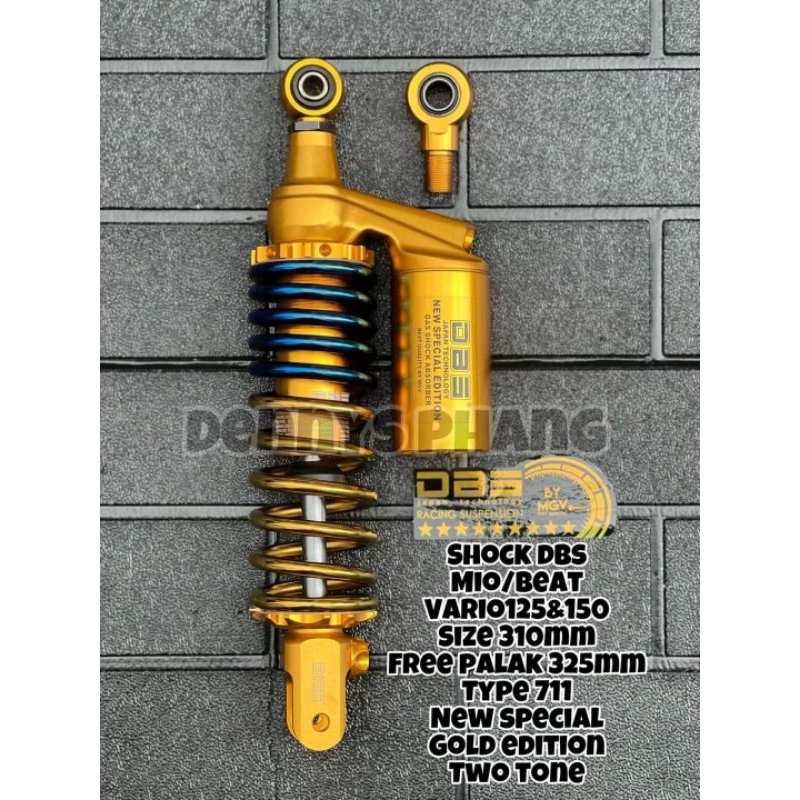 Jual Shockbreaker Shock Dbs Type New Special Gold Edition Tabung