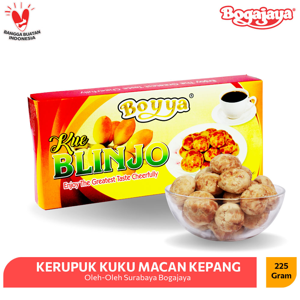 Jual Kue Blinjo Boyya Oleh Oleh Surabaya Kemasan Gram Kue Dari