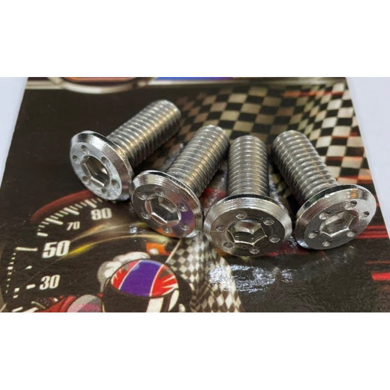 Jual Baut Disk Piringan Spiral Chrome Stainless Shopee Indonesia